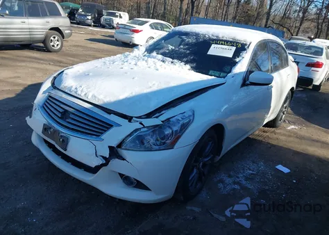 2013 Infiniti G37X из США, поврежденный, VIN JN1CV6AR5DM756200